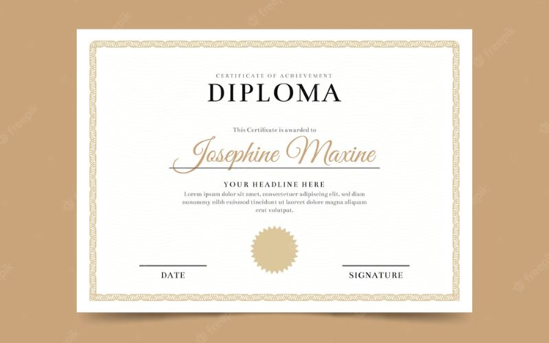 Điểm khác biệt giữa chứng chỉ (Diploma) và chứng nhận (Certificate) là gì