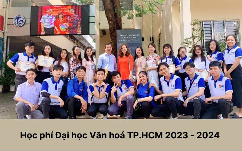 Học phí Đại học Văn hóa TP. HCM năm 2023 – 2024